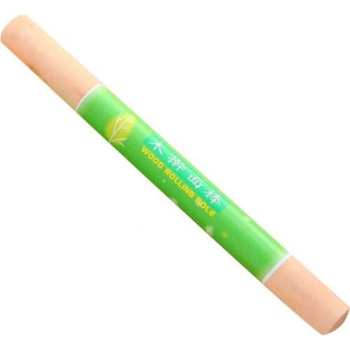 Rolling Pin Solid Wood Dough Stick Wood Kitchen Tools Axle Rolling Stick Dumpling Skin Baking Cake Tool