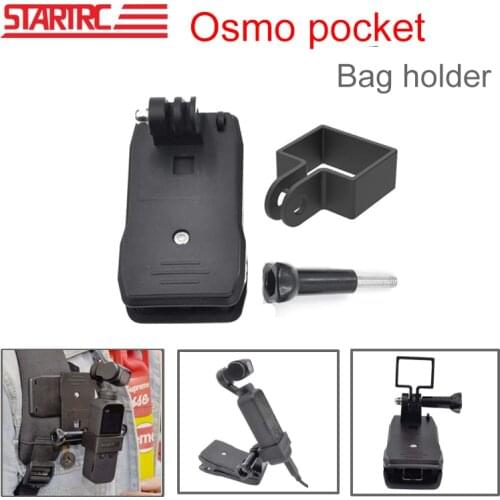 Startrc Backpack/Bag Clamp Clip for DJI Osmo Pocket Gimbal Fixed Adapter Mount accessories