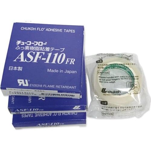 T0.08mm*W13mm*L10m Japan CHUKOH ASF-110FR PTFE tape bag making machine tape