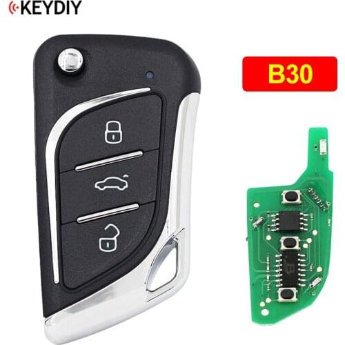 B30 3 Button Universal Remote Control Car Key for KD900 KD900+ URG200 KD-X2 Mini KD B Series Remote Key KD Remote