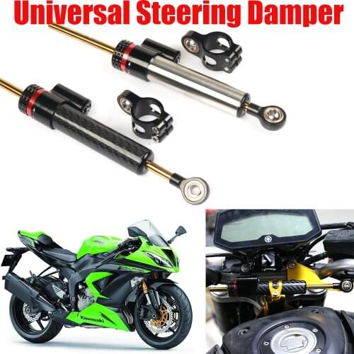 Motorcycle Universal Adjustable Steering Damper Stabilizer FOR KAWASAKI ZX-12R ZX12R ZX14R ZX636R ZX6RR ZX6R 636 ZX9R ZX9 R