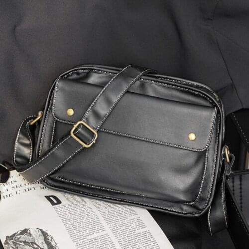 Yesetn Bag 05202021 Mens small bag old fashion square bag single shoulder bag messenger bag
