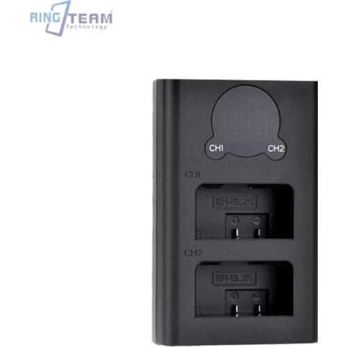 LED Dual USB EN-EL25 EN EL25 Battery charger for Nikon Z50 MH-32 EN-EL25 Rechargeable Li-ion Battery