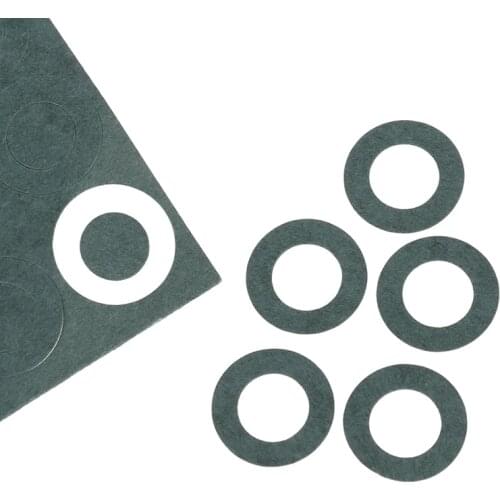 300x Insulation Gasket Hollow Flat Head Pad For 21700 Positive Head Gasket New