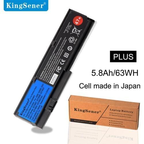 KingSener 5800mAH Laptop battery For Lenovo IBM ThinkPad X200 X200S X201 X201I Series 42T4834 42T4535 42T4543 42T4650 42T4534