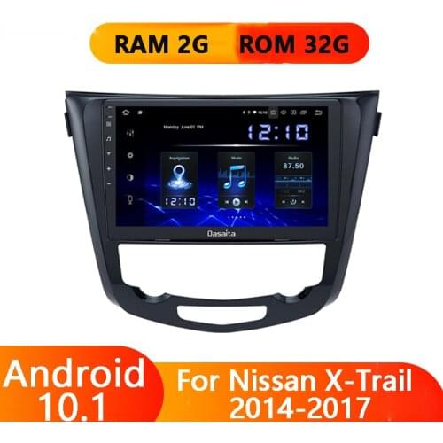 Android 10.1 2DIN Car Radio Video Player 10.1" For Nissan X-TRAIL Qashqai 2 2014 2015 2016 2017 WIFI GPS Support Mirror Link Tou