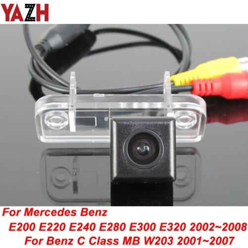 For Mercedes Benz C W203 E E200 E220 E240 E280 E300 E320 Radio HD Car Reverse Camera Rear View Back Up Parking Reversing Camera