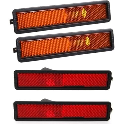 FOR BMW E30 E34 E36 AMERICAN PARK SET 4'LÜ SARI | RED MODIFIED ACCESSORIES AMERICAN PARK SET