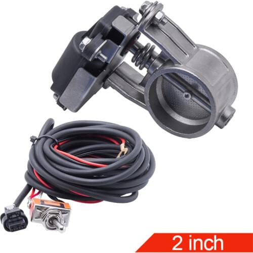 Electric exhaust control valve 2"/2.36"/2.5"/2.75"/3" Exhaust Control Valve - Low Pressure For Exhaust Catback Downpipe