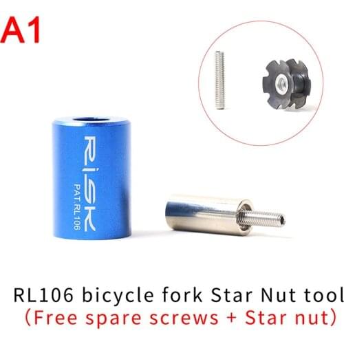 Fort Star Nut Tool Bicycle Threadless Headset Star Nut Install Tool Expansion