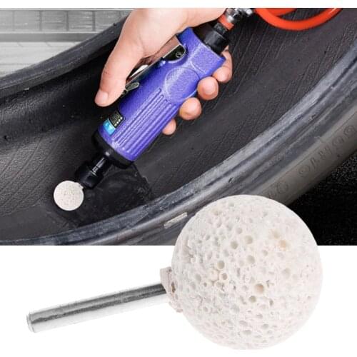 Hot Sale Car Tyre Grinding Head Rasp Puncture Brush Buffer Polishing Golf Ball Shank Tool