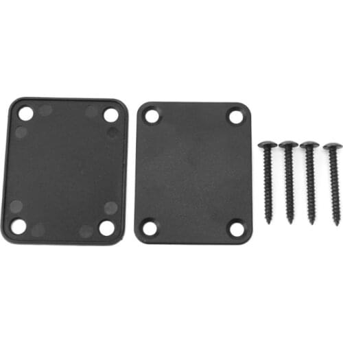 Electric Guitar Neck Plate Fix Tele Guitar Neck Joint Board 4 Screws M68D