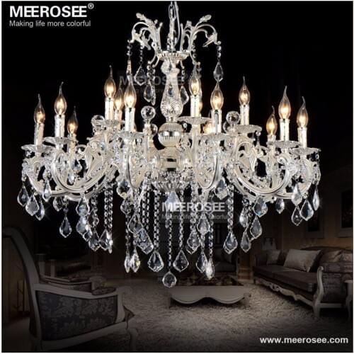Hot sale Crystal Chandelier Good Quality K9 Crystal Suspension Light Fixture Alloy Crystal Drop Lustre for Home Decoration Hotel