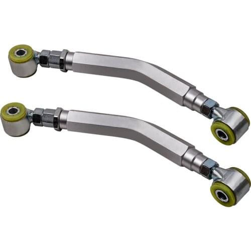 2x Rear Upper Suspension Steering Adjustable Tension Thrust Adjustable Camber Control Arms Kit For Dodge Charger 2006-2018