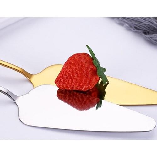 2Pcs Cake Shovels Anti-rust Portable Lightweight Cake Butter Divider Pizza Cooking Tools Cheese Server Divider Knives