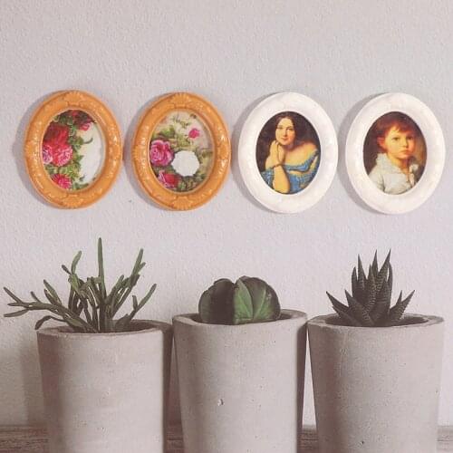 1:12 Dollhouse Miniature Mini Photo Frame Model Furniture Decorative Doll House Accessories