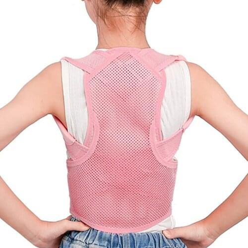 Neoprene Shoulder Orthosis Upper Back Straightener Brace Posture Corrector Medical Therapy Spine Support Belt Women Kid Girl Boy