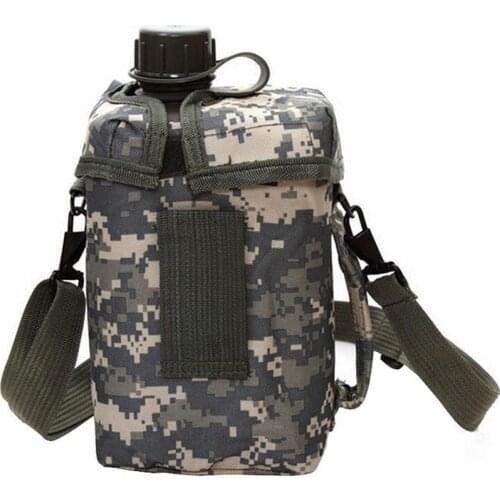 New 2L PVC Military Water Bottle Portable Practical Tools for Outdoor Sport Hunting Hiking Camping Travel Kettle Thermal Insulat