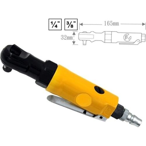 New 1Pcs 3/8" Inch Pneumatic Ratchet Torque Wrench Workshop Tools Air Spanners Car Bicycle Repair Tools