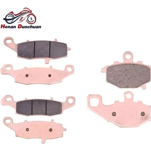 Front Rear Brake Pads For Kawasaki KLE650 KLE650C Versys KLE 650 Non ABS & ABS Z750 Z750S ZR750 Z ZR 750 GPZ1100 GPZ 1100 ZR750J