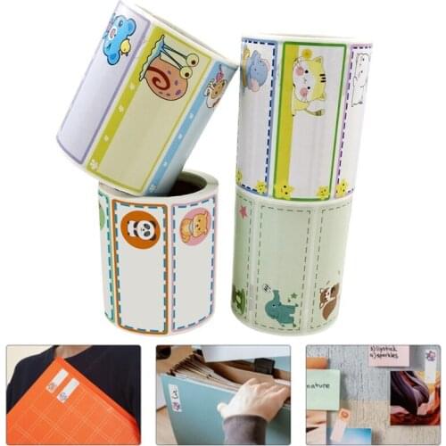 Personalized Labels Name Tag Sticker Customize Stickers Waterproof Children School Stationery Water Bottle Pencil Sticker