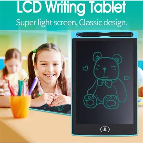 8.5'' Digital LCD Writing Tablet For Kids Gifts Thick Pen Graphic Drawing Tablets Electronic Handwriting Pad Business Notepad UM