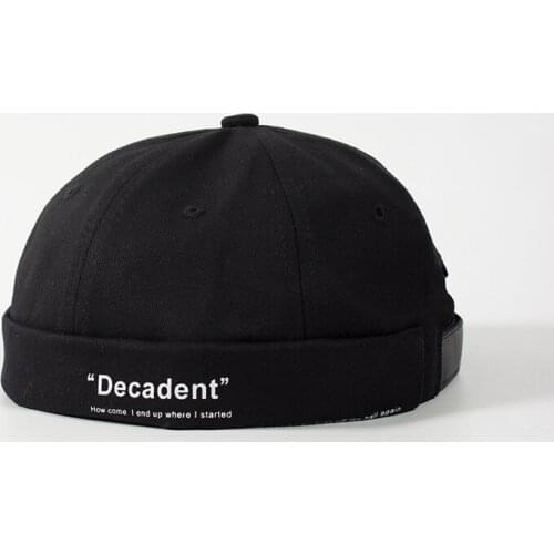 Casual Men Hats Beanie Skullcap Solid Cotton Beanies Fashion Cap New Portable Casquette Miki Hat Gorras Cap Women Sailor Cap