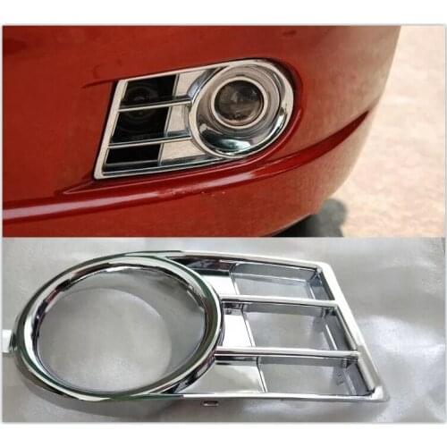 Fog lamp shade for Suzuki Swift 2005 2006 2007 car styling front head fog Light lamp detector frame stick Front fog lamp frame A