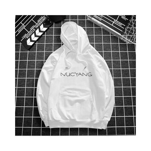 Customized hoodies Autumn Winter New Fashion Men Casual High Neck Hooded sweatshirt tops Print Letter Long Sleeve Loose Pullover