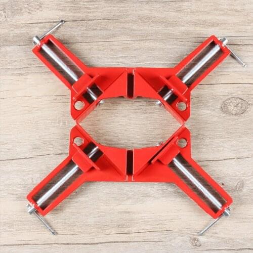 90 Degree Right Angle Clamp Picture Frame DIY Quick Fixed Fishtank Glass Corner Clamps Hand Woodwork Tools Corner Holder