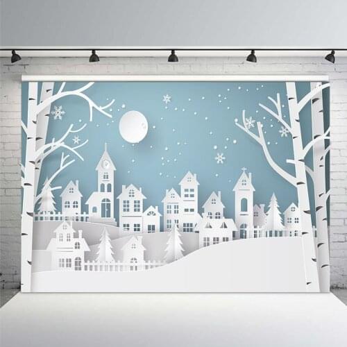 5x7ft vinyl christmas snow photo photography scenes background calculated printed children background for photo studio