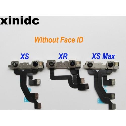 Xinidc 1pcs Original Front Facing Camera Module Flex Ribbon Cable For iPhone XS XR XS MAX Replacement Part Free Shipping