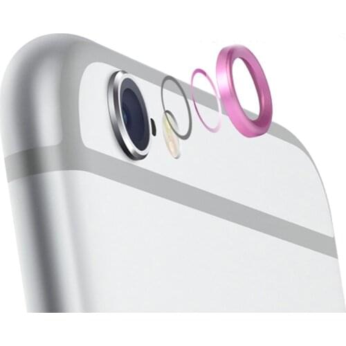 Rear Camera Lens Protective Ring Cover Protector Protection 4.7 inch For iPhone 6 6s Metal Case Luxury Mobile Phone Accessories