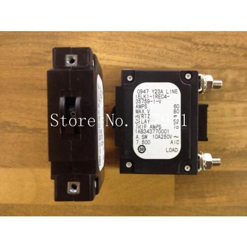[ZOB] The United States AIRPAX IELK1-1REC4-35759-1-V Ebers breaker 1P60A 80V original equipment --10pcs/lot