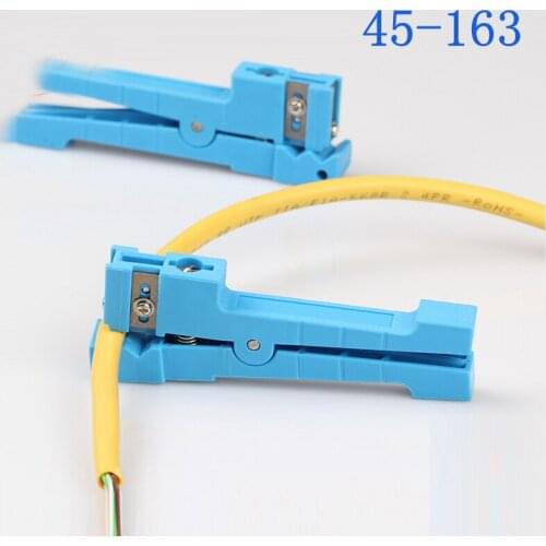 10PCS IDEAL Cable Stripper 45-163 Buffer Tube Stripper 3.2-5.6mm Fiber Optic Cable Sheath Jacket Cutter Loose Tube Free shipping