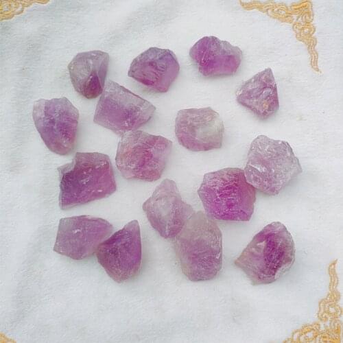50g Natural Rough Specimen Amethyst Point Quartz Wand Crystal Natural stones minerals Fish tank stone Amethyst Irregular DX