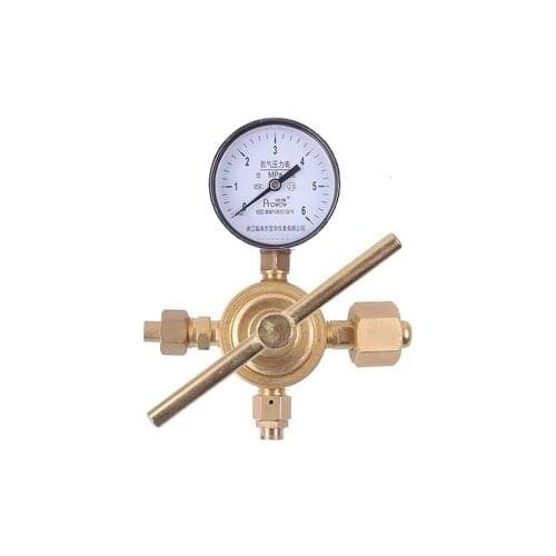 6*25Mpa Provov YQD-370B All Copper High Pressure Nitrogen Pressure Regulator Pressure Valve Pressure Gauge Pipeline