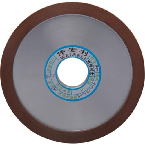 150mm Diamond Grinding Wheels Grinding Disc 150/180/240/320 Grits Hypotenuse For Carbide Milling Cutter PowerTool