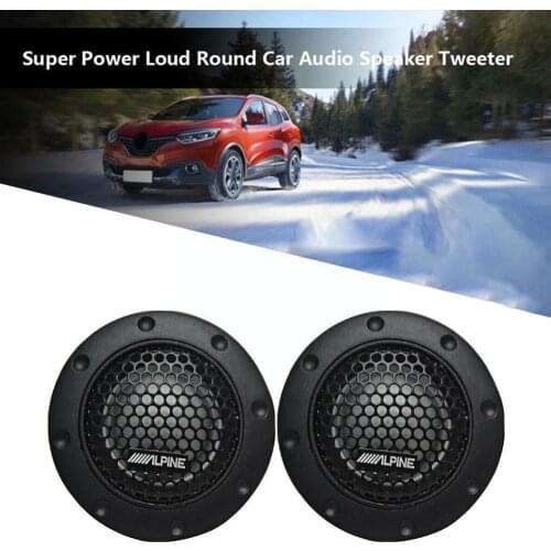 Car Audio Silk Film Tweeter For Car Modification Car Horn Modification Audio Speaker D1L2