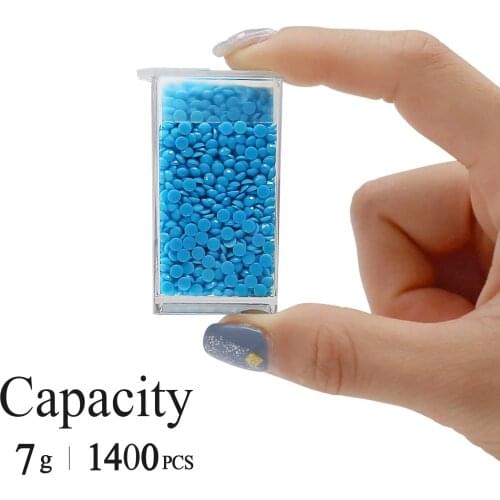 Diamond painting storage box, 60-slot diamond painting accessory shockproof jar, used for jewelry beads, embroidery rhinestones