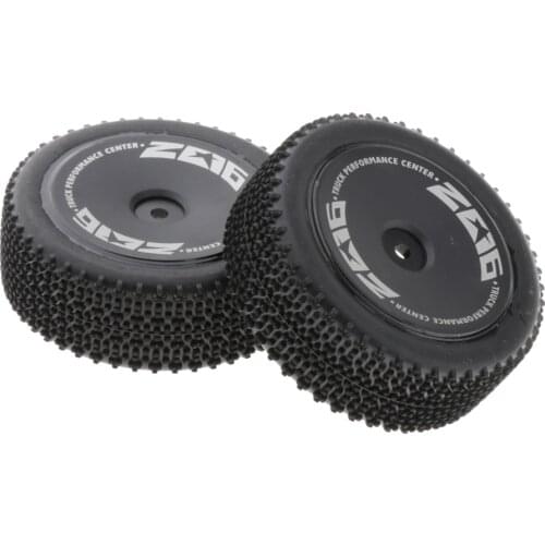 MagiDeal 2pcs 1/14 RC Car Front Tyres Replacement For WLTOYS 144001 RC Buggy