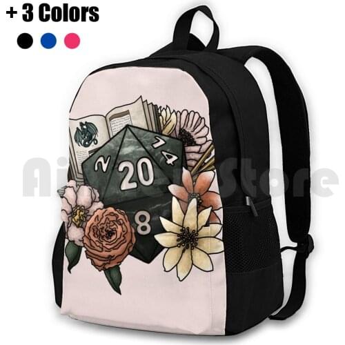 Master D20-Tabletop Gaming Dice Outdoor Hiking Backpack Riding Climbing Sports Bag D20 Dnd And Tabletop Gaming Dice Feminine