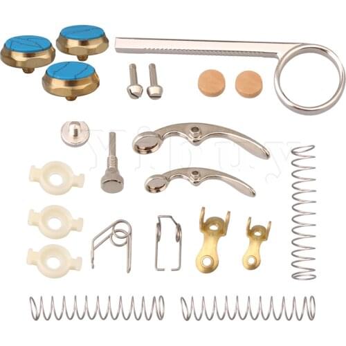 Metal Multicolor Trumpet Valve Springs Zinc Alloy Trumpet Finger Buttons