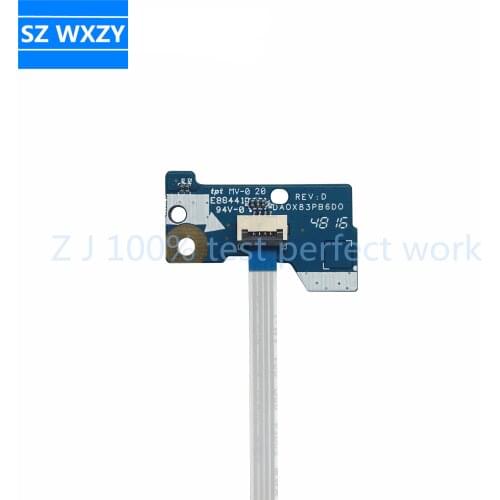 NEW For HP ProBook 455 450 G4 Power Switch button Board With Cable DA0X83PB6D0 100% Tested Fast Ship