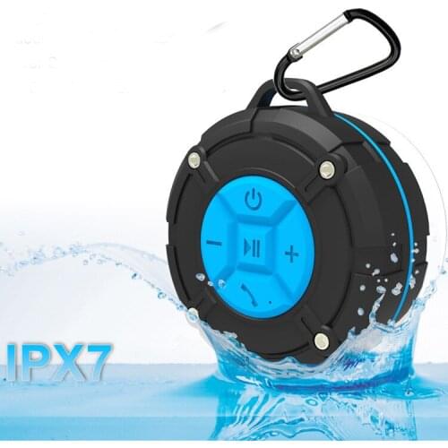 New ipx7 bluetooth speaker waterproof portable sports outdoor bathroom mountaineering bluetooth speaker
