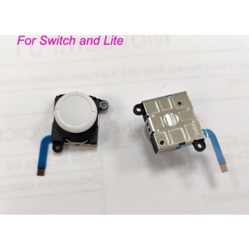 100PCS Black/White New Original Joycon Joystick 3D Thumb Sticks Sensor Replacements For Nintend Switch Joy Con Controller