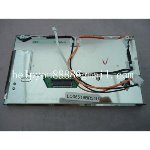 Original new 6.5'' LQ065T9BR54U LQ065T9BR52U LCD screen display for X5 E53 E39 car navigation system