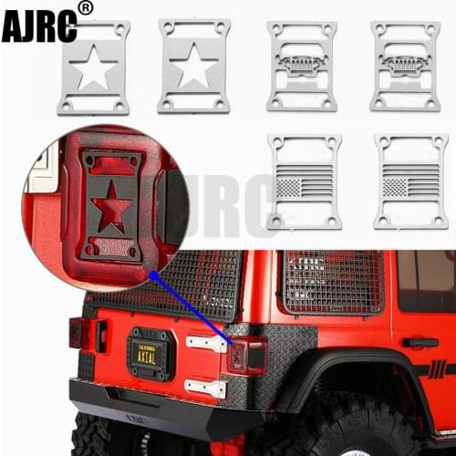 AXIAL SCX10 III JEEP Wrangler taillight trim SCX10 taillight cover AXI03007 metal taillight cover