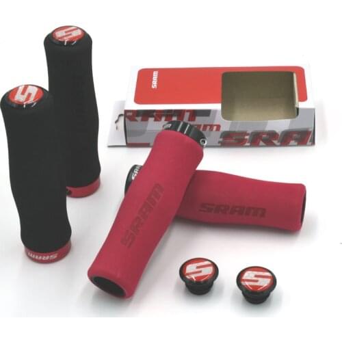 Bike Grips Cycling Grip for Bicycle Handle Lockable MTB Road Handlebar Grip lock Aluminum Alloy + Sponge Parts only 85g