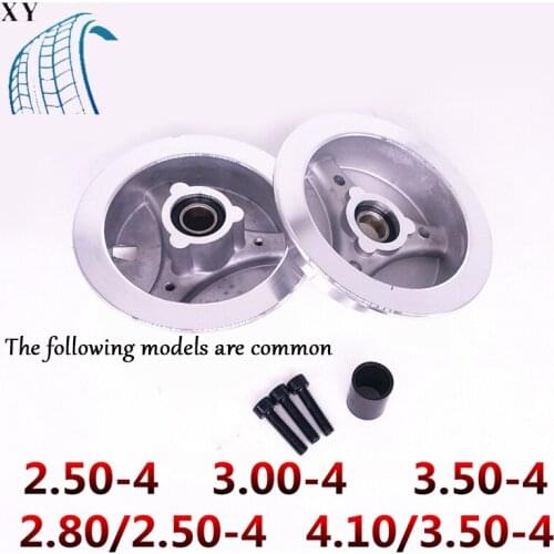 8 / 9 / 10 Inch Aluminum Alloy Wheel Hub 2.80/2.50-4 Steel Ring 3.00-4 Wheel Rim 4.10/3.50-4 Wheel Hub 6002RS Bearing